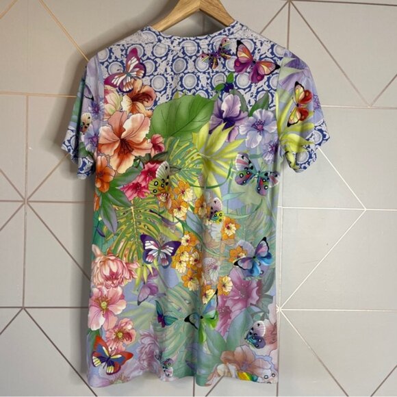 Johnny Was Cozumel Swing Tee Shirt - Picture 3 of 5